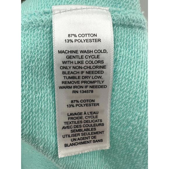 Vineyard Vines Women's Green Long Sleeve Mock Neck Pullover Sweatshirt Large - Picture 7 of 8